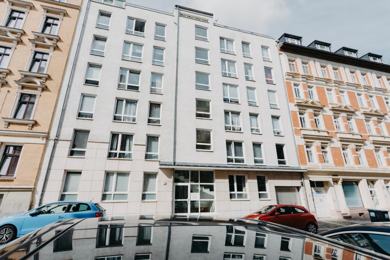 Traber Apartments 1 Sz Zentral Ruhig Balkon Leipzig Exterior foto